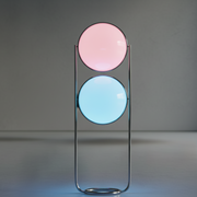 Gemini Dual Sphere Floor Lamp CHAL